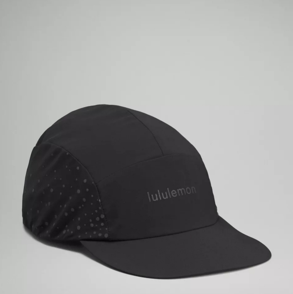Black Performance Running Cap Unisex Athletic Hat Workout Training Teacher New